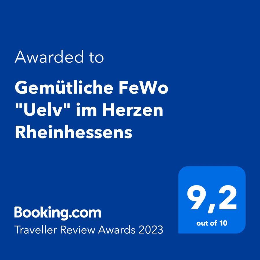 Gemuetliche Fewo "Uelv" Im Herzen Rheinhessens Uelversheim Exterior foto